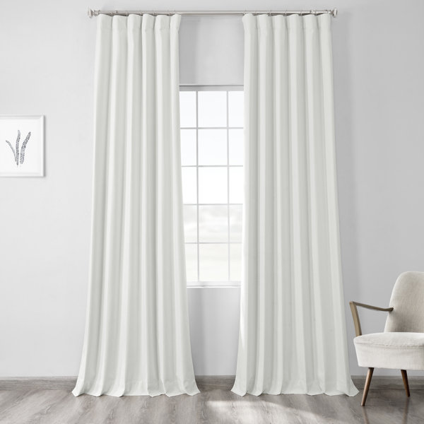 Latitude Run® BodulfBlackout Curtains for Bedroom Thermal Cross